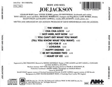 Load image into Gallery viewer, Joe Jackson : Body And Soul (CD, Album)
