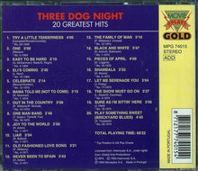 Load image into Gallery viewer, Three Dog Night : 20 Greatest Hits (CD, Comp)
