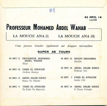 Load image into Gallery viewer, Professeur Mohamed Abdel Wahab* : La Mouch Ana (7")
