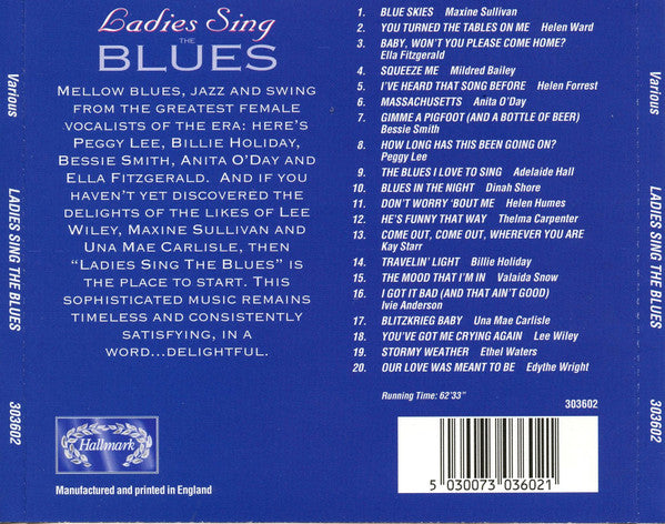 Buy Various : Ladies Sing The Blues (CD, Comp) Online for a great