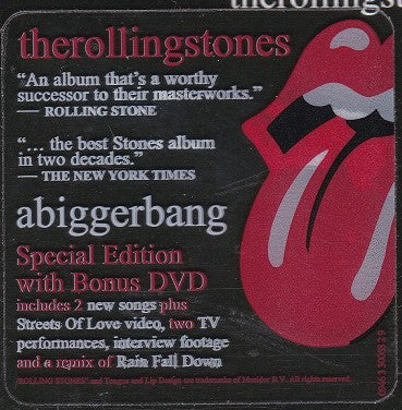 Buy The Rolling Stones : A Bigger Bang (CD, Album, Spe + DVD