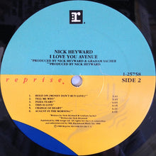 Load image into Gallery viewer, Nick Heyward : I Love You Avenue (LP, Album, All)
