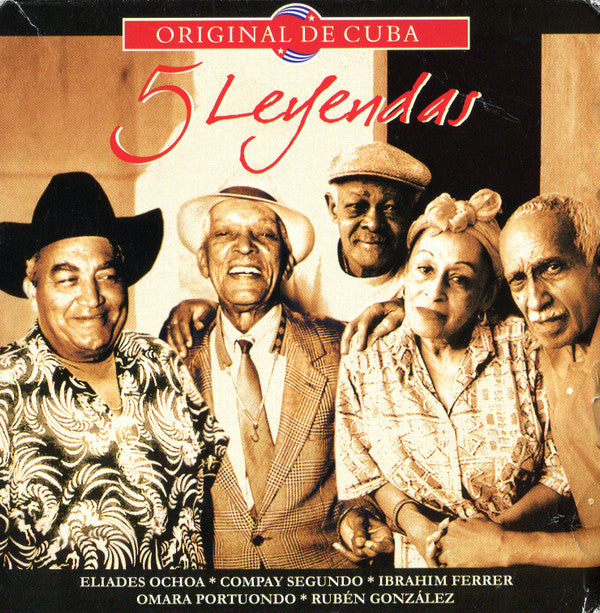 Various : 5 Leyendas (5xCD, Comp)