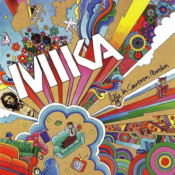 MIKA (8) : Life In Cartoon Motion (CD, Album, Enh, Sup)
