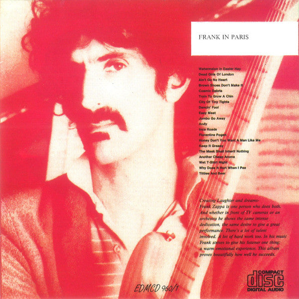 Buy Frank Zappa : Anyway The Wind Blows - Disc One (CD, Album) Online for a  great price – Disc Jockey Music