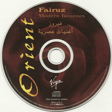Load image into Gallery viewer, Fairuz : أغنيات عصرية = Modern Favorites (CD, Comp)
