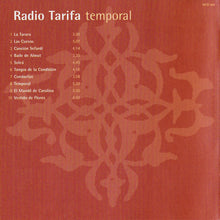 Load image into Gallery viewer, Radio Tarifa : Temporal (CD, Album, Sli)
