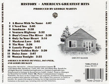 Load image into Gallery viewer, America (2) : History - America&#39;s Greatest Hits (CD, Comp, RE, Sli)
