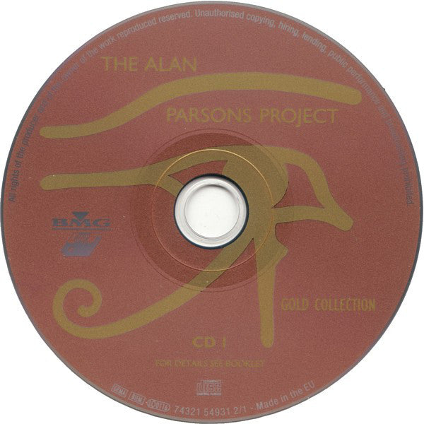Buy The Alan Parsons Project : Gold Collection (2xCD, Comp) Online