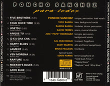 Load image into Gallery viewer, Poncho Sanchez : Para Todos (CD, Album)
