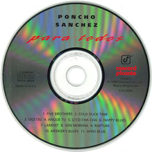 Load image into Gallery viewer, Poncho Sanchez : Para Todos (CD, Album)
