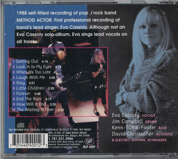 Buy Method Actor Vocals By Eva Cassidy : Method Actor (CD) Online for a ...