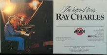Load image into Gallery viewer, Ray Charles : The Legend Lives... (CD, Comp, RE)
