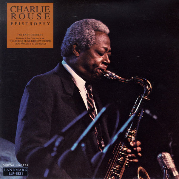 Charlie Rouse : Epistrophy - The Last Concert (CD, Album)