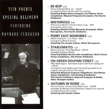 Load image into Gallery viewer, Tito Puente Featuring Maynard Ferguson : Special Delivery (CD, Album)
